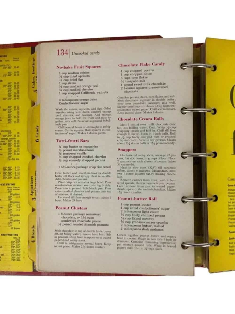 Vintage Better Homes & Gardens New Cook Book Red Plaid Hardcover Binder 1962